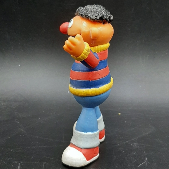 Jim Henson Productions Applause Sesame Street Ernie Bendable Figure Toy Vintage - Picture 4 of 7